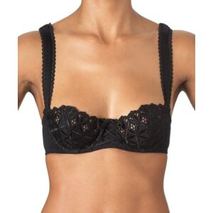 Aubade Women's CORBEILLE Half Cup Everyday Bra, Black, 32B (Manufacturer Size: 85B)