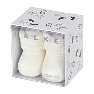 FALKE Unisex Baby Calf Socks, White (Off White ), 3-6 Months (Manufacturer size: 62/68)