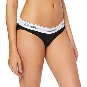 Calvin Modern Cotton Women's Underwear Shorts (Bikini) Black (Black 001) Plain, size: XS