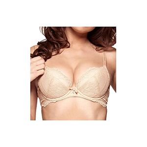 Gossard Damen Plunge BH Superboost Lace Plunge Bra, Beige (Nude), 85B (Herstellergröße: 38B)