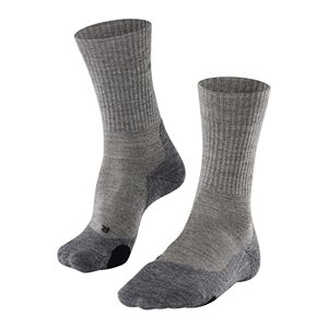 FALKE Men's Hiking Socks TK 2 Wool, Calf Length Hiking Socks with 70% Merino Wool for Light Hiking Shoes (Category A and A/B), 1 Pair, Various Colours, Sizes UK 6-9, UK 10-13., beige, 42-43
