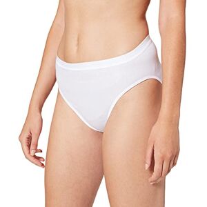 CALIDA Women's Minislip Light Plain Boxer Briefs, White (Weiss 001), UK 24 (Manufacturer size: L = 48/50)