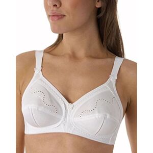 Triumph Doreen Cotton Non Wired Full Cup Women's Bra,White,32B UK(70B EU)