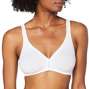 Triumph Eileen N Women's Non-Wired Bra (Eileen N) White (white) plain, size: 75B