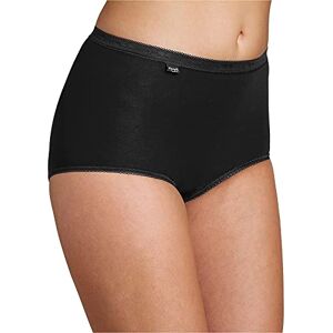 Sloggi Basic+ Maxi Women's Waist Briefs (Pack of 3), black, 38