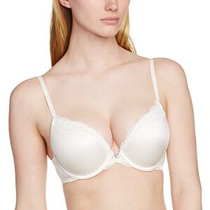 Maidenform Damen Comfort Devotion-Push Up BH, Undurchsichtige, Ivory W/Gloss, 75C