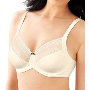 Maidenform Damen Minimizer BH Enchantment Mesh Minimiser, Elfenbein (Ivory W/ Rum Raisin Crush Iur), 36F