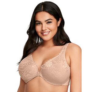 Glamorise Women's Full Coverage Bra, coffee, 80E