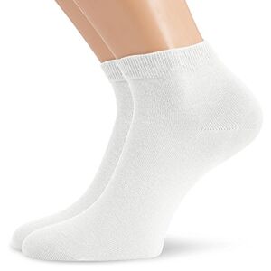 Hudson Men's Pack of 2 Ankle Socks White 7