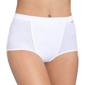 Sloggi Control Maxi 2 Pack High Rise Women's Briefs White Size 10