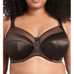 Maidenform Damen Minimizer BH Enchantment Mesh Minimiser, Schwarz (Black W/ Latte Bcf), 38D