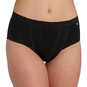 Sloggi Control Tai 2 Pack Women's Briefs Black Size 12