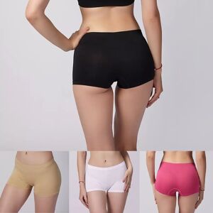 Satana Hotpants - Hipster 5-Stk. Pakke (Flere Forskellige Farver) (Farve Stoerrelse: S/m - 1 Pink, 1 Lilla, 1 Beige, 1 Sort, 1 Hvid)