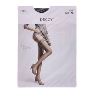 Decoy Silk Look (20 Den) Black XL