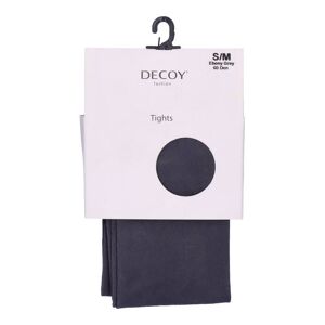Decoy Fashion Tights (60 Den) Ebony Grey S/M