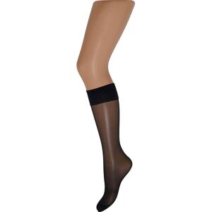 Decoy Silk Look Knee-High (20 Den) Black