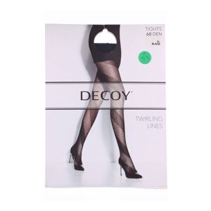 Decoy Twirling Lines Tights (60 Den) Black XL