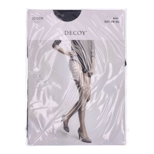 Decoy Silk Look (20 Den) Black str. 48-52