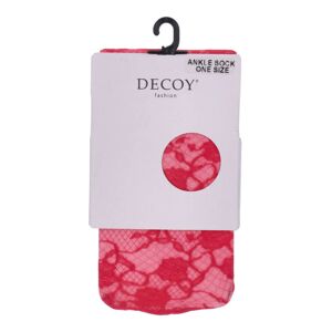 Decoy Ankle Socks Pink One Size