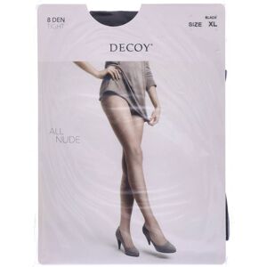 Decoy All Nude (8 Den) Black XL