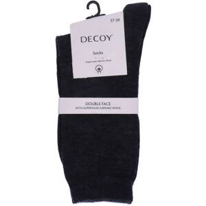 Decoy Socks SuperWash Merino Wool Double Face Grey 37-39