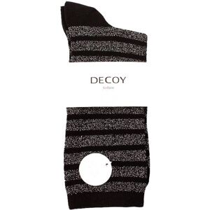 Decoy Sock Black with Silver Shimmer 37-41