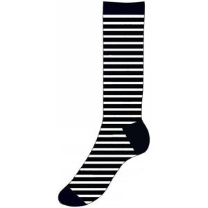 Decoy Socks Black with white stribs 37-41