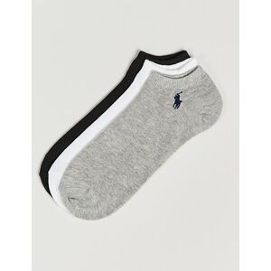 Polo Ralph Lauren 3-Pack Ghost Sock Black/Grey/White men One size Hvid,Sort,Grå