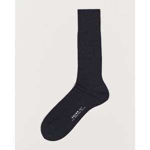 Falke No. 7 Finest Merino Ribbed Socks Dark Navy men 45-46 Blå