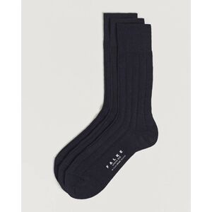 Falke 3-Pack Lhasa Cashmere Socks Dark Navy men One size Blå