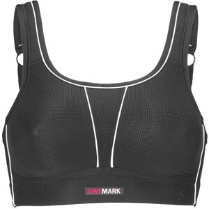 Swegmark Movement Sports Bra Coolmax Moulded Cups Black 80A, Black