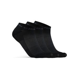 Craft Core Dry Shafless Sock 3-pack Black 34/36, Black