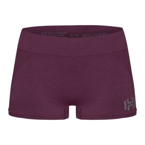 Hellner Women's Jertta Seamless Boxers Grape Wine S/M, Grape Wine