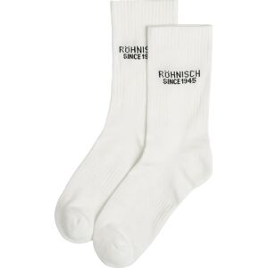 Röhnisch Women's 2-Pack Logo Socks White 36-38, White