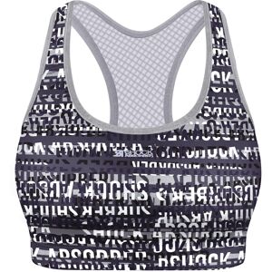 Shock Absorber Active Crop Top Print Logo Blue XS, Print Logo Blue