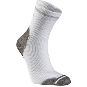 Seger Friction Relief Løbestrømper Running Mid Comfort White Grey 34-36