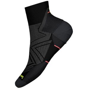 Smartwool Womens Run Zero Cushion Ankle Socks, Black