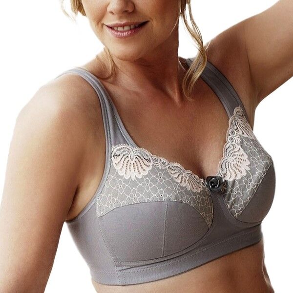 Swegmark Faithful Fairtrade Soft Bra Grey - Grey * Kampagne *