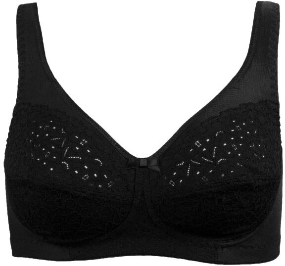 Damella Classic Soft Lace Bra - Black * Kampagne *