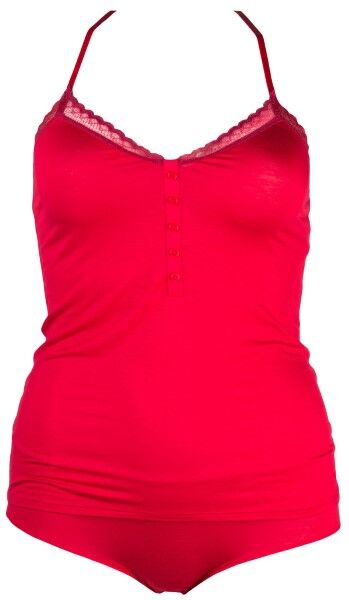 Calvin Klein Playful Cami Hipster Set - Red * Kampagne *