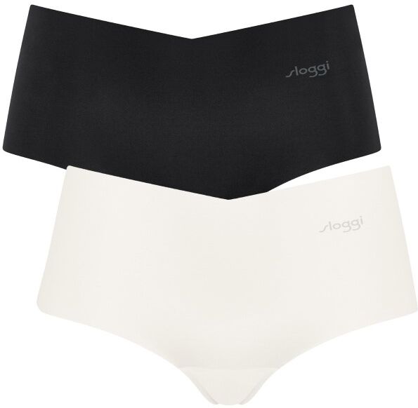 Sloggi 2-pak ZERO Microfibre Shorts - Black/White * Kampagne *