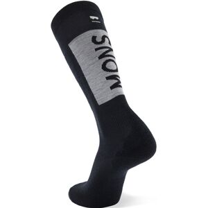 MONS ROYALE ATLAS MERINO SNOW SOCK BLACK S