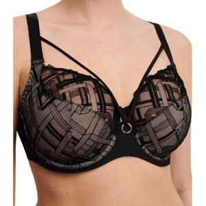 Sujetador con aros CHANTELLE GRAPHIC SUPPORT C21S10 90 D Negro