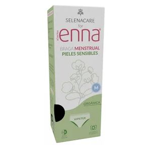 Enna Braga Menstrual Hipster Orgánica Negro Talla M 1ud