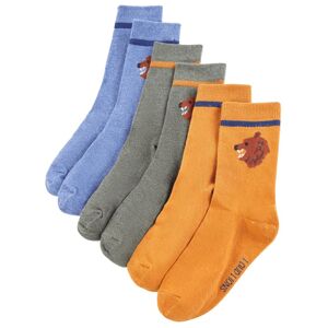 vidaXL Calcetines infantiles 5 pares EU 30-34