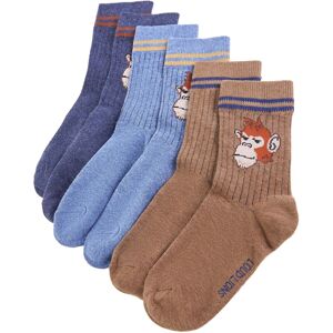 vidaXL Calcetines infantiles 5 pares EU 23-26