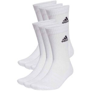 Calcetines Adidas Cushioned Clasicos Blanco 6 pares -  -37-39