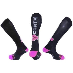 Calcetines de Compresion Cartri Dusk Negro Rosa -  -39-42