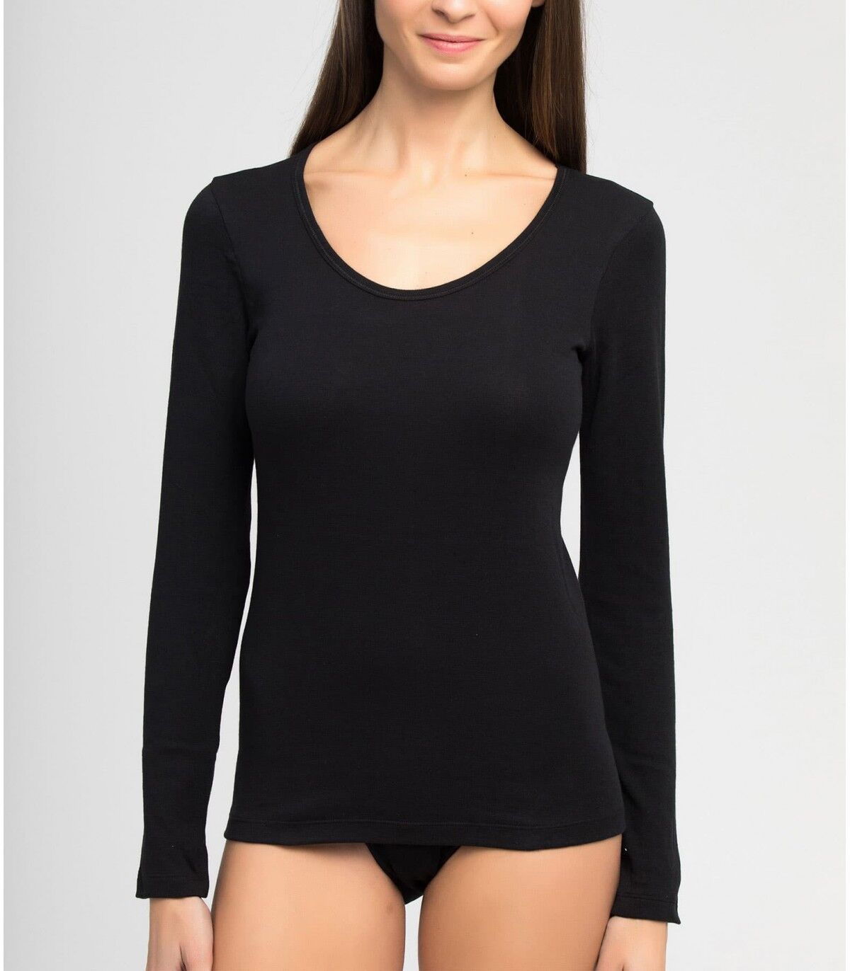 Camiseta Mujer Playtex 4586 Negro P/S