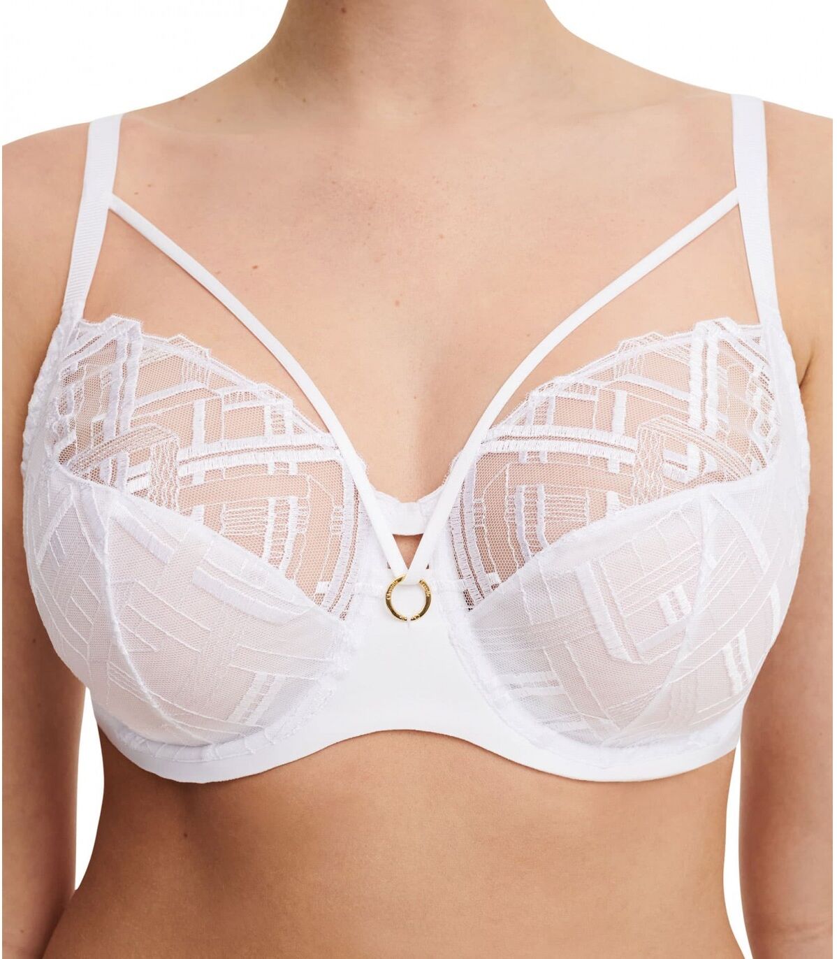 Sujetador con aros CHANTELLE GRAPHIC SUPPORT C21S10 95 Blanco D